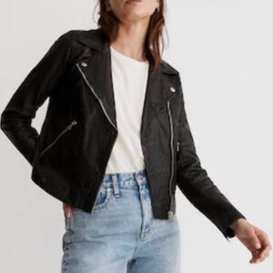 Madewell Leather Moto Jacket